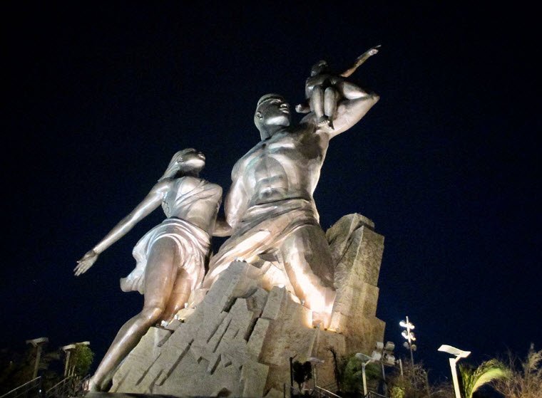 African Renaissance Monument, Dakar, Senegal